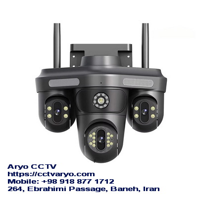 دوربین سیم‌کارتی آریو بانه سه لنز با زوم اپتیکال و کیس بزرگ – مدل 871-4G